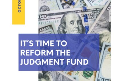 It’s Time to reform The Judgment Fund