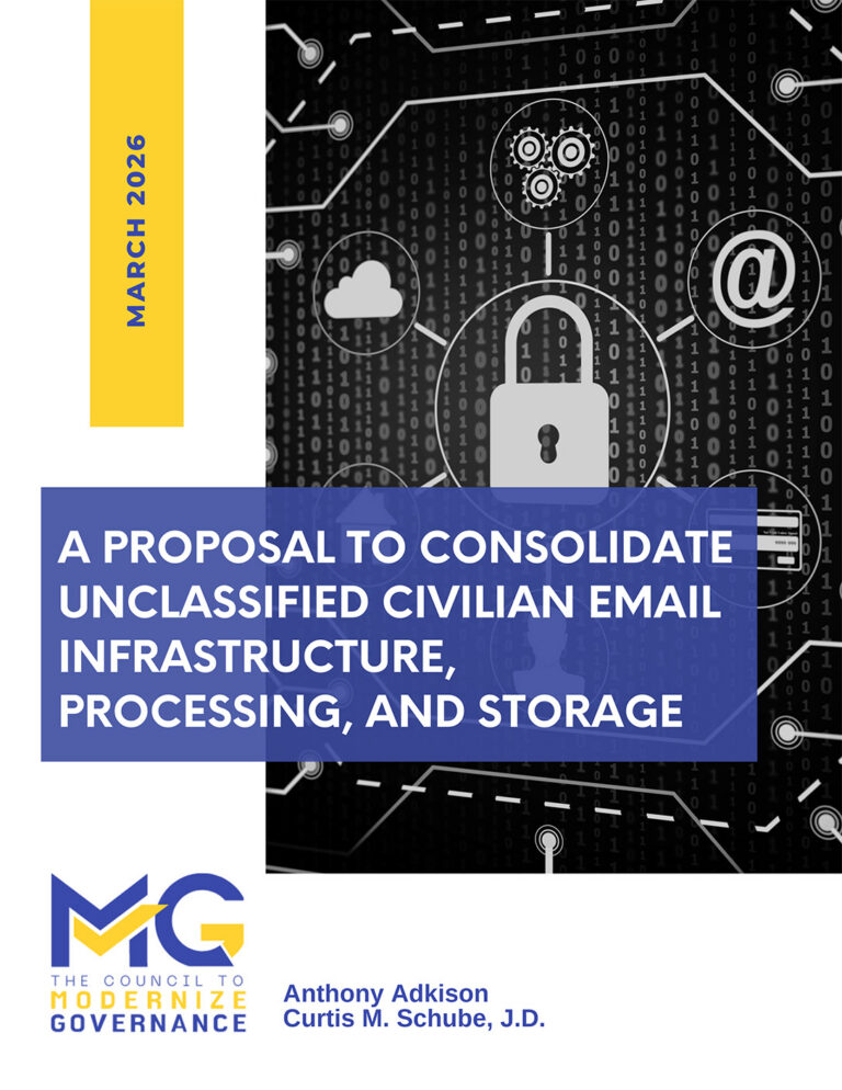A Proposal to Consolidate Unclassified Civilian Email Infrastructure, Processing, and Storage